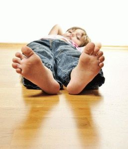 Плоски крака при деца