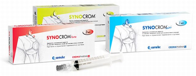 Synocrome предпазва ставите от разрушаване и облекчава болката