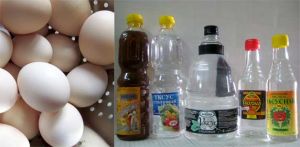 Обработка на удар с петата с оцет и яйца - рецепти и съвети