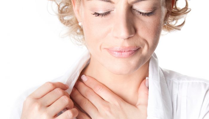 Кой в гърлото и гръдната болка: причини