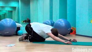 Упражнения за талията с Видео с херния на гръбначния стълб