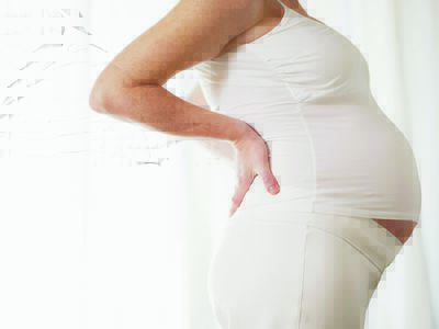 Болка в долната част на гърба и корема по време на бременност