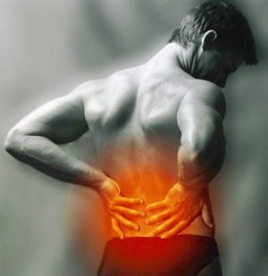 Болка в корема и гадене в долната част на гърба