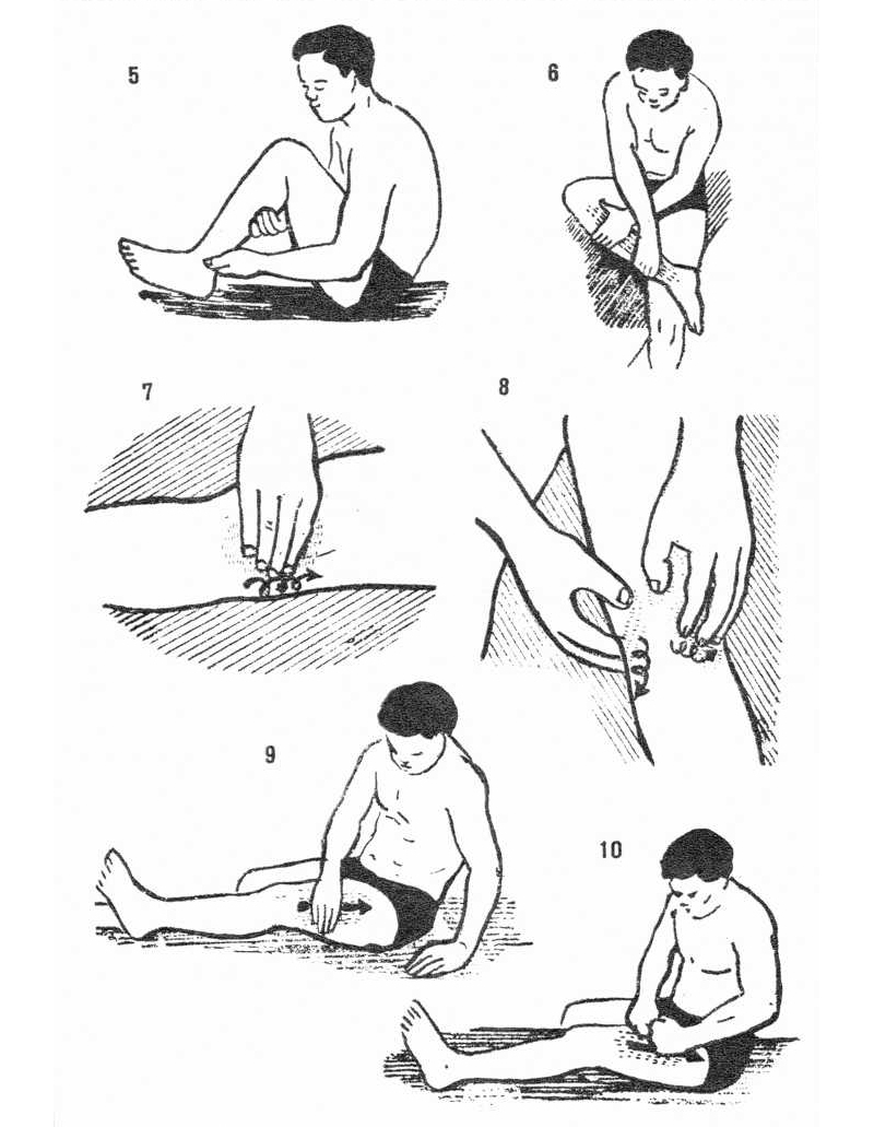 Как да направите масаж с гонартроза на коляното