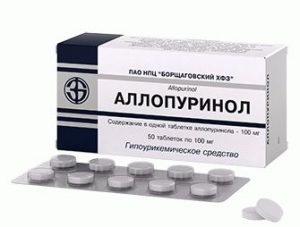 Как да приемате Алопуринол таблетки с подагра?