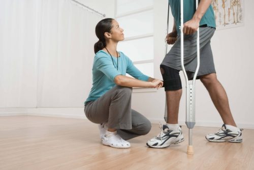 Период на възстановяване след колянната подмяна