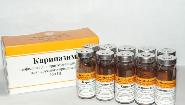 Електрофореза с Karipazim: инструкции за употреба