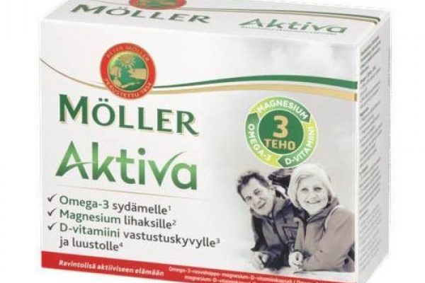 Финландски витамини Омега 3 Молър: инструкции