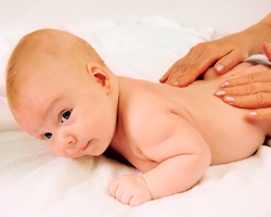 Наранявания на шийката на гръбначния стълб при новородено
