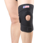Бандаж върху коляното: еластична превръзка върху колянната става