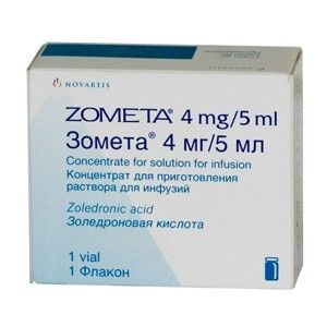 Лекарството за костно възстановяване Zometa