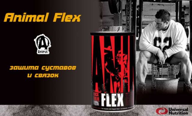 Animal Flex спортна добавка за укрепване на ставите и сухожилията