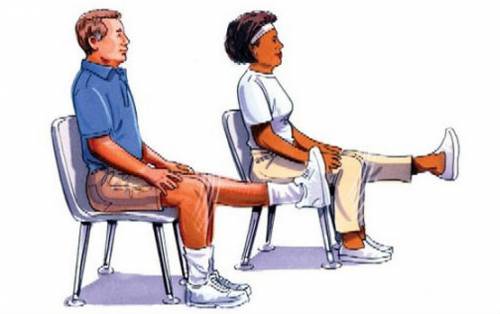 Терапевтични упражнения за колянни стави