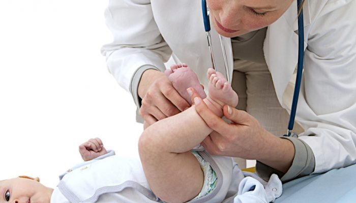 Вродено дислокация на тазобедрената става и тазобедрена дисплазия при новородени
