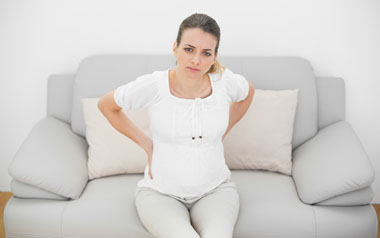 Болка в дясната страна на гърба по време на бременност