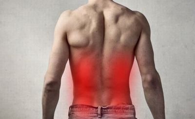 Болка в горната част на корема и на гърба