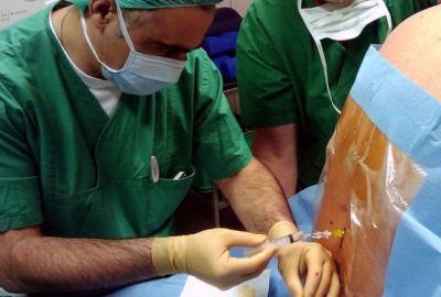 Хирургия за премахване на херния на гръбнака в лумбалния гръбнак