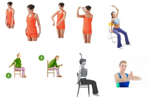 7 основни упражнения за лечение на остеохондроза в гръдния кош