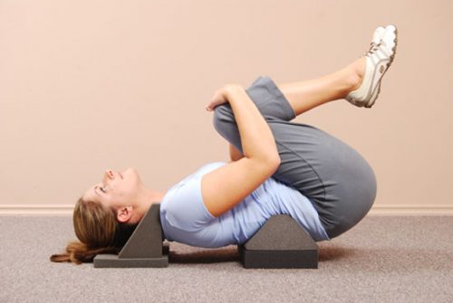 Упражнения с херния диск на гръдния кош