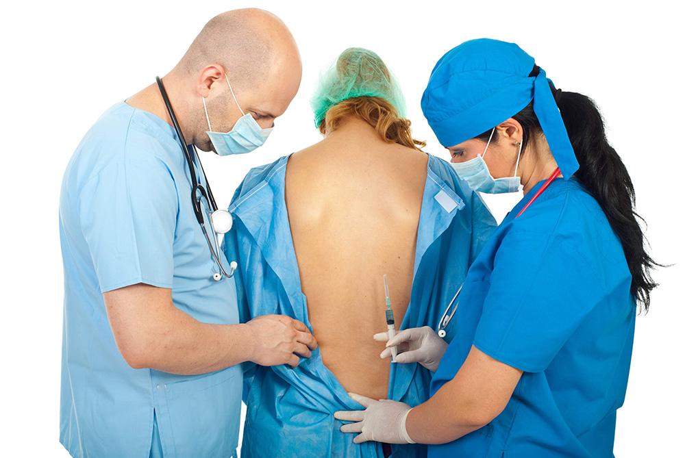 Как да премахнете болката в гърба след епидурална анестезия?
