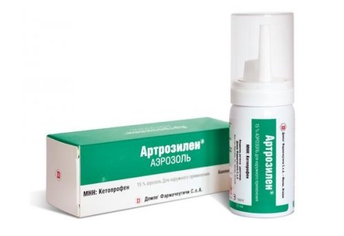 Използването на аерозол Arthrosilen от болка и възпаление в ставите