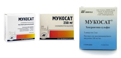 Приложение на лекарството Mukosat за ставите и костната тъкан