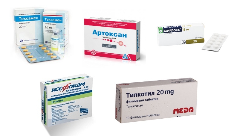 Описание на противовъзпалителното лекарство Теноксикам