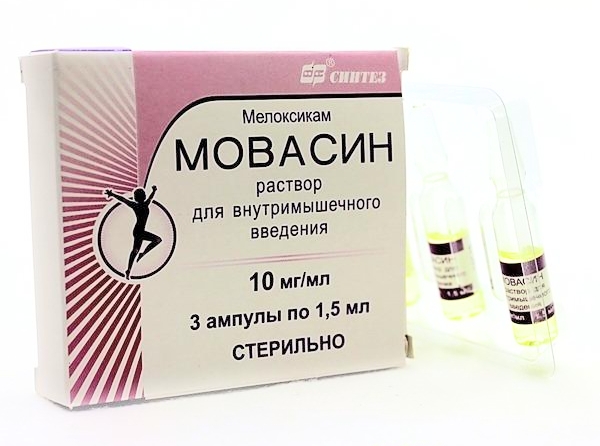 Как да приложите лекарството Movasin под формата на инжекции