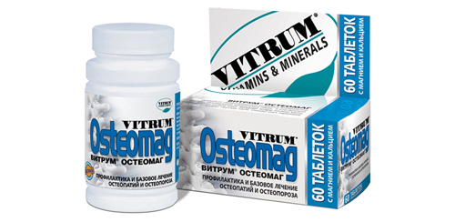 Vitrum Osteomag - ефективно средство за възстановяване на костите