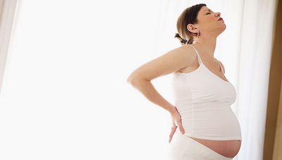 36 седмици от бременността, болка в долната част на гърба