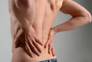 Болка с напрежение на задните мускули