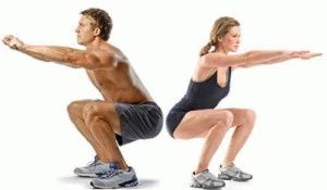 Комплексни упражнения за краката