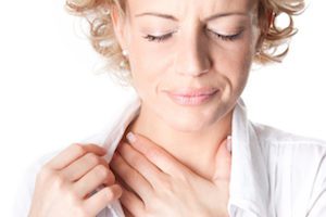 Атаки на задушаване в случай на цервикална остеохондроза
