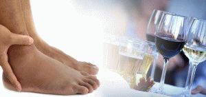Как алкохолът влияе върху здравето на краката