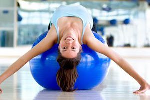 Упражнения с топката като средство за укрепване на мускулния корсет на гръбнака