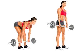 Списък на основните упражнения на гърба за мъже и жени