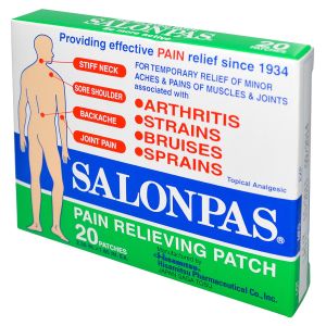 Мазилката Salonpass ще облекчи болката и възпалението от мускулите и ставите
