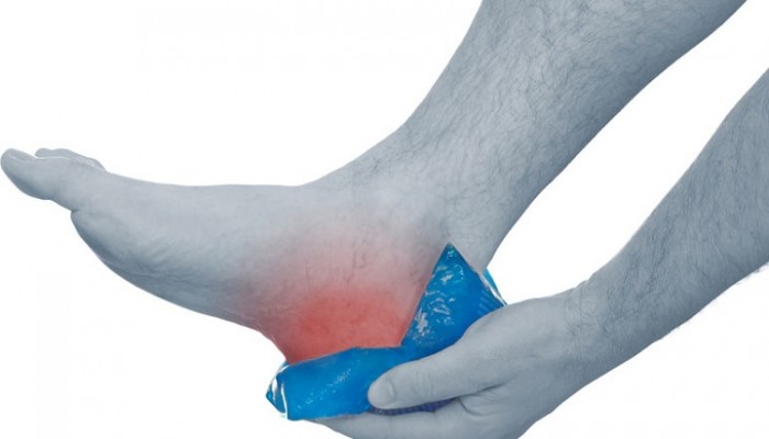 Как да се лекува травма на крака?